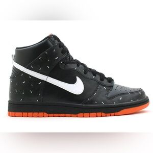 Kids Nike Dunk High Premium Orange blaze